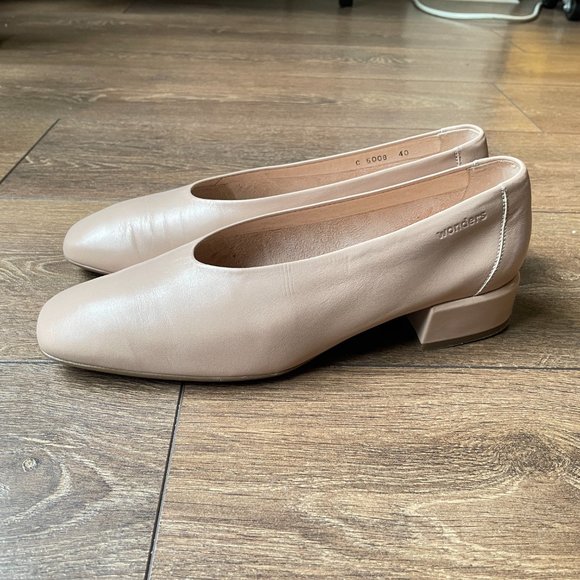 Wonders pink low heeled shoes, size 40 - Picture 3 of 6